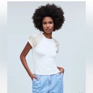 Raglan-Sleeve Baby Tee